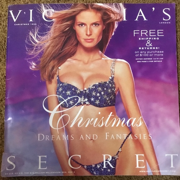 Victoria's Secret Other - Victoria’s Secret HEIDI Klum Christmas 1999